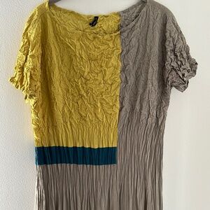 Color-block Midi Dress